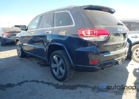 2014 Jeep Grand Cherokee Overland z USA, uszkodzony, nr VIN 1C4RJECG3EC294994